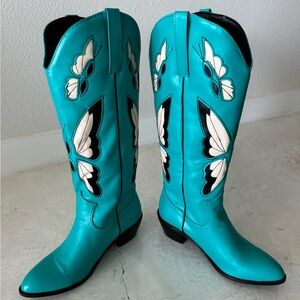 Butterfly Kisses Western Boots